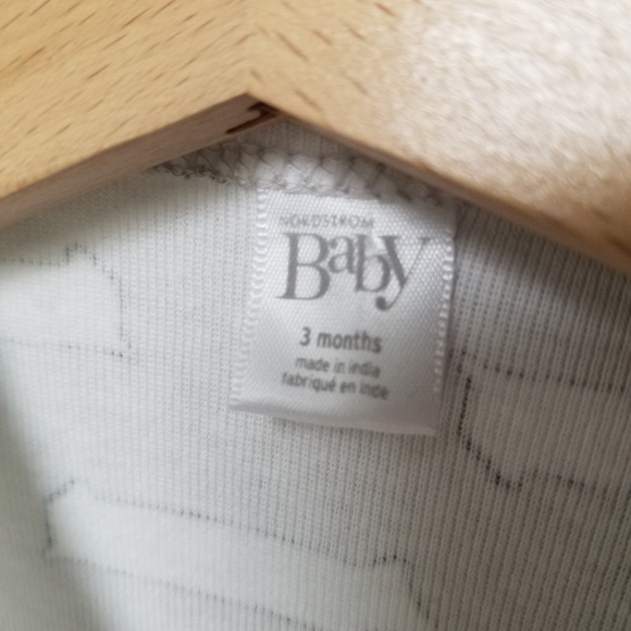 [SOLD] Daschund puppy cotton footie, size 3 months - Picture 2 of 2